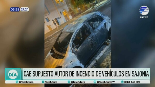 Cae presunto pirómano de Sajonia