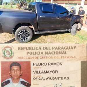 Detienen a policía con camioneta robada durante control en el Chaco