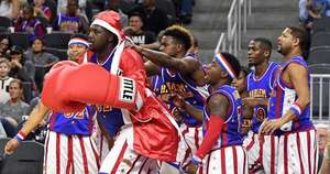 La Nación / Los Harlem Globetrotters celebran 100 años de básquet y diversión