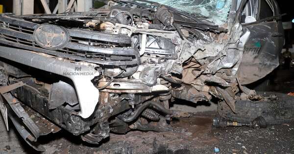 Diario HOY | Violento choque frontal sobre Santa Teresa deja un herido