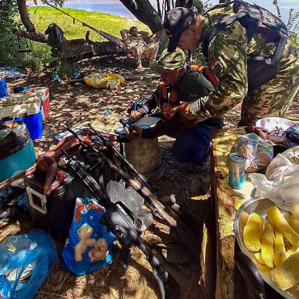 Incautan 1.200 metros de redes y fauna silvestre faenada en operativo sobre el Tebicuary - ADN Digital
