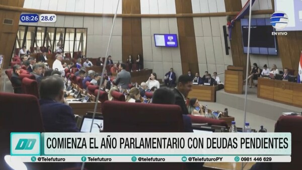 El Congreso retoma sesiones con la Caja Fiscal en agenda