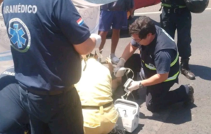Tragedia en Ruta PY01: Hombre en situación de calle muere arrollado por tres vehículos