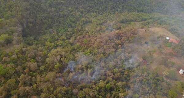Reportan 26 focos de calor en áreas protegidas durante la madrugada - Nacionales - ABC Color