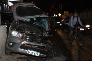 Video: Un herido es el saldo de un violento choque en Asunción - ADN Digital