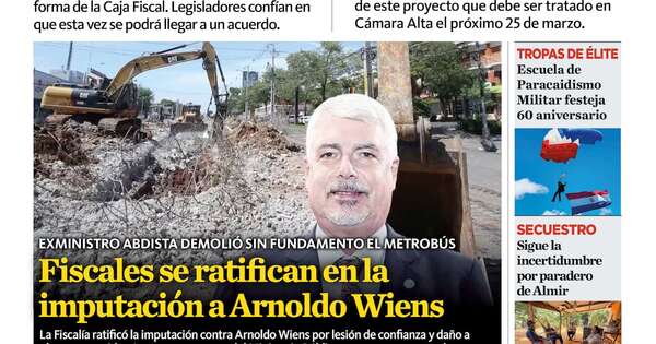 La Nación / LN PM: edición del 3 de marzo