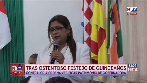 Contraloría inicia control patrimonial a gobernadora de Concepción tras lujosa celebración de quinceaños