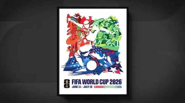 La FIFA presenta el póster oficial del Mundial 2026