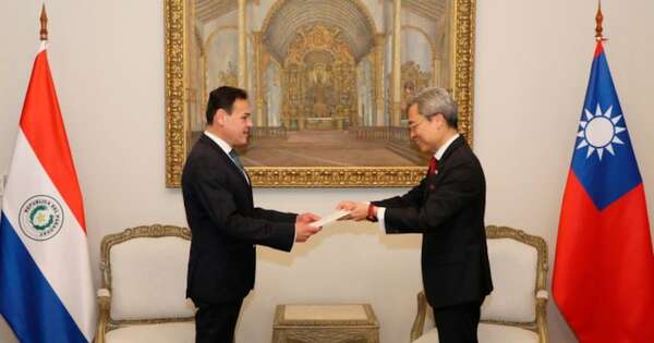 Diario HOY | Nuevo embajador de Taiwán se presenta ante el canciller nacional