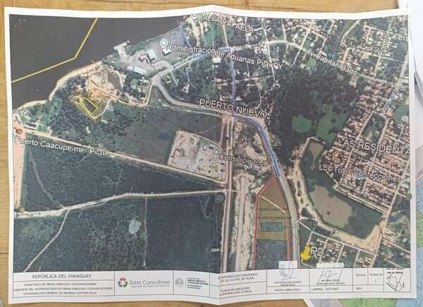 Vecinos acusan al MOPC y al Mades de imponer una planta de tratamiento sin estudio ambiental  - Nacionales - ABC Color