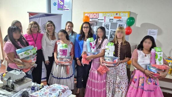 Juzgados realizaron donaciones al Centro Educativo “Virgen de Fátima”