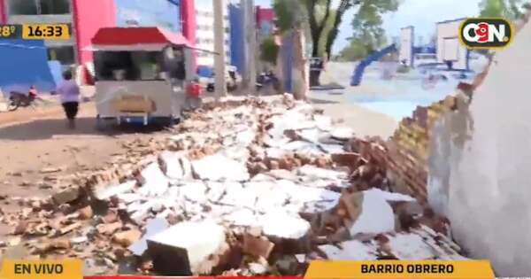 Diario HOY | Temporal causa destrozos en sede social de Sol de América