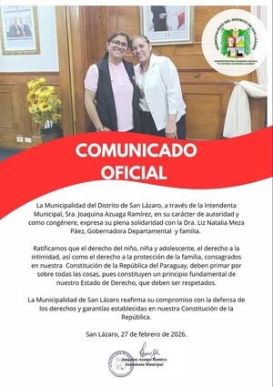 Intendentes municipales respaldan a la gobernadora Liz Meza tras críticas - Concepción al Día