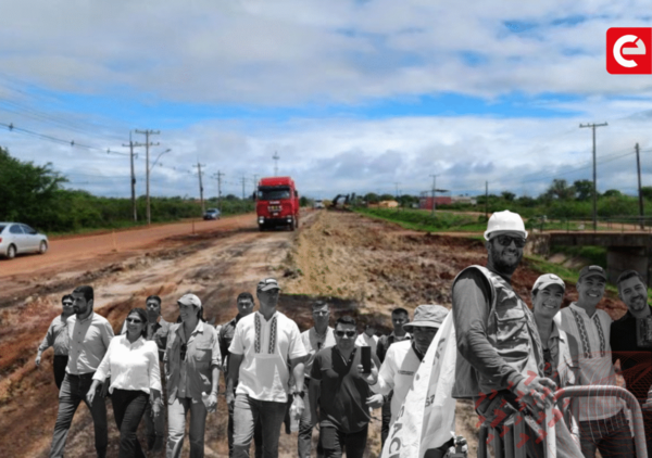 Obra vial en Concepción entra en receso por falta de pagos del MOPC - Canal-E