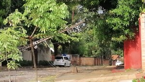 Cifra del temporal: 16.000 usuarios de ANDE quedaron sin energía eléctrica en Asunción y Central