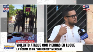 Influencer mexicano cierra su emprendimiento en Luque tras sufrir un violento ataque