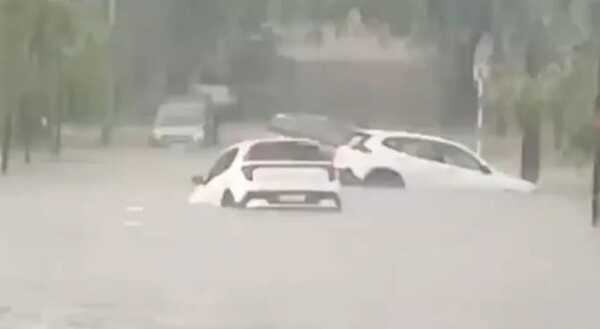 Popular / Sarambí ojapo el temporal vai que ho'a en Asunción 