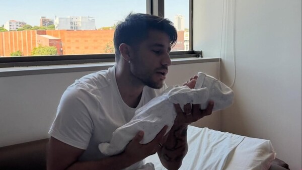 Nació Thiago, el hijo de Iván Torres