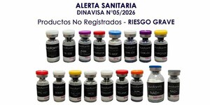 DINAVISA INCAUTA MÁS DE 18 PRODUCTOS NO REGISTRADOS QUE REPRESENTAN RIESGO GRAVE PARA LA SALUD