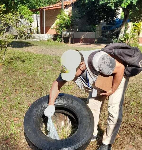 Intensifican trabajos de limpieza en Cordillera para combatir el dengue - Nacionales - ABC Color