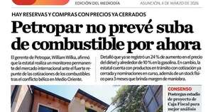 La Nación / LN PM: edición del 4 de marzo