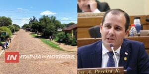 CARLOS PEREIRA EXPONE NECESIDADES DE ENCARNACIÓN EN LA PRIMERA SESIÓN DE DIPUTADOS