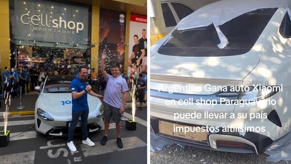 Se ganó un autazo eléctrico en Paraguay pero no puede llevarlo a Argentina