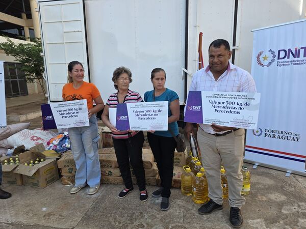 DNIT dona 1.500 kilos de mercaderías a tres comedores de Concepción - Concepción al Día