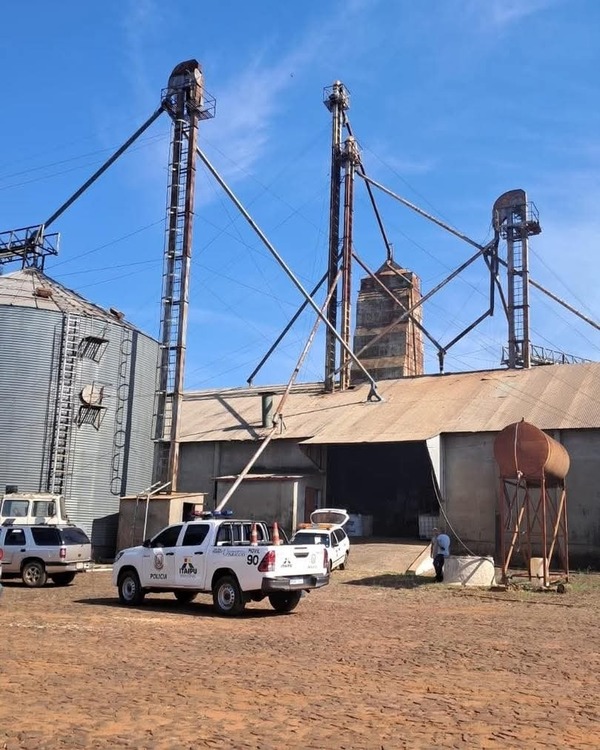 Fatal accidente laboral se registra cuando trabajador cae a silo de 9 metros en Yguazú