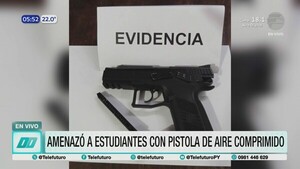 Detenido tras amenazar con una réplica de arma en un colegio