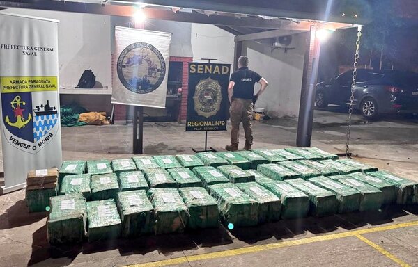 Ñeembucú: Incautan más de una tonelada de marihuana lista para cruzar a Argentina - ADN Digital
