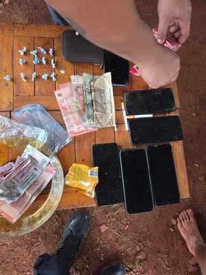 Allanamiento en Obligado deja cuatro aprehendidos y drogas incautadas