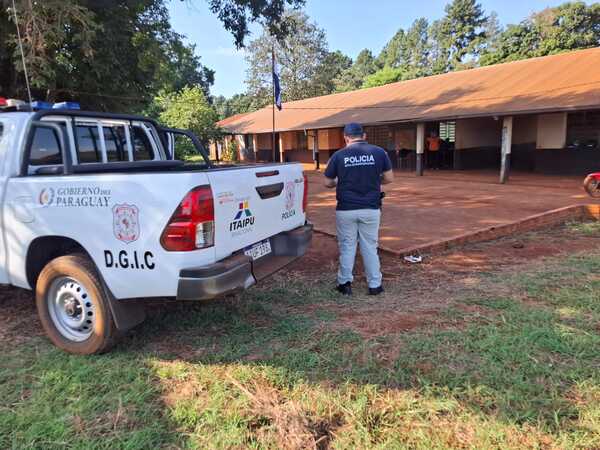 Delincuentes causan millonarias pérdidas a comunidad educativa de Bella Vista