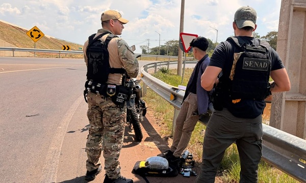 Detienen a motodelivery de drogas en Coronel Oviedo - OviedoPress