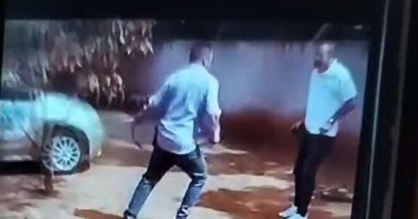 Diario HOY | Intendente agrede con latigazos a periodista