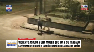 "Me tuve que defender como sea": violento intento de asalto a trabajadora