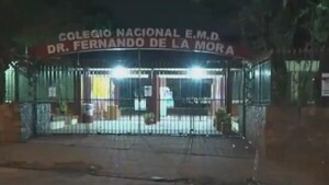 Joven es aprehendido tras amenazar a alumnos y director de un colegio en Fernando de la Mora