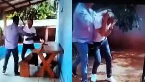 “No estoy arrepentido” dijo intendente de Laurel tras cintarear a periodista por celos