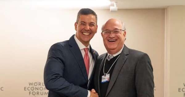 La Nación / Peña al presidente del BID: “Nos entusiasma recibir a todo el equipo del BID en Asunción”