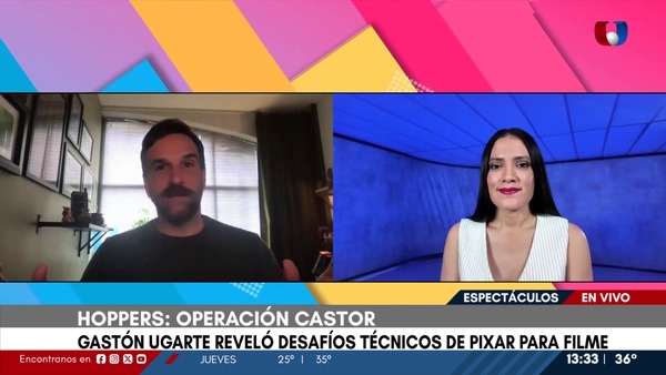 “Hoppers: Operación Castor”: ¡Majo habló con el animador argentino Gastón Ugarte! | Unicanal