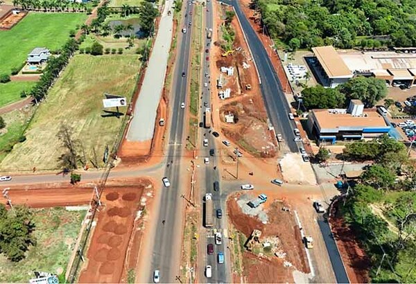 Alistan colectoras para inicio de construcción del viaducto del Km 10 en Ciudad del Este, financiado por Itaipú | DIARIO PRIMERA PLANA