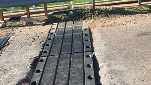 MOPC repara junta del Puente Nanawa tras reclamos y asegura que obras de la ruta PY05 continúan