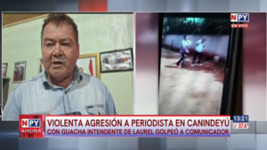 Canindeyú: intendente colorado de Laurel agrede con un látigo a un periodista