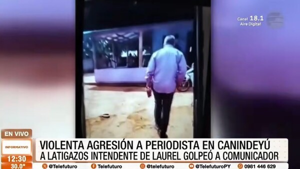 Violenta agresión a periodista en Canindeyú