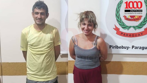 Detienen a una pareja en Piribebuy luego de incidentes con vecinos