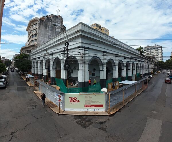 Restauran histórico edificio La Recova con apoyo de Itaipú - ADN Digital