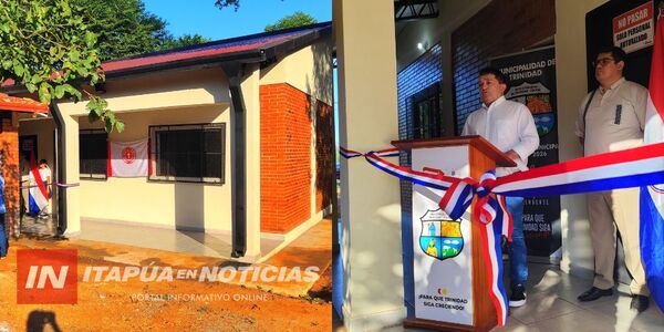 INAUGURAN COMEDOR ESCOLAR EN LA ESCUELA SAN MIGUEL ARCÁNGEL DE TRINIDAD