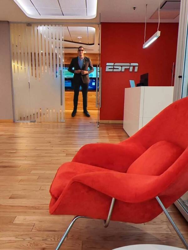 ¡Qué nivel! Marcelo Burgos debutó como comentarista en ESPN