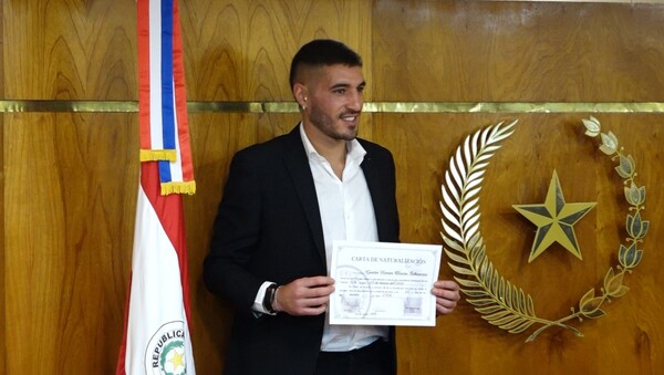 Gastón Olveira ya es paraguayo y se ilusiona con la Selección Paraguaya