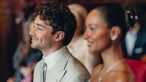 Charles Leclerc y Alexandra Saint Mleux comparten fotos de su boda